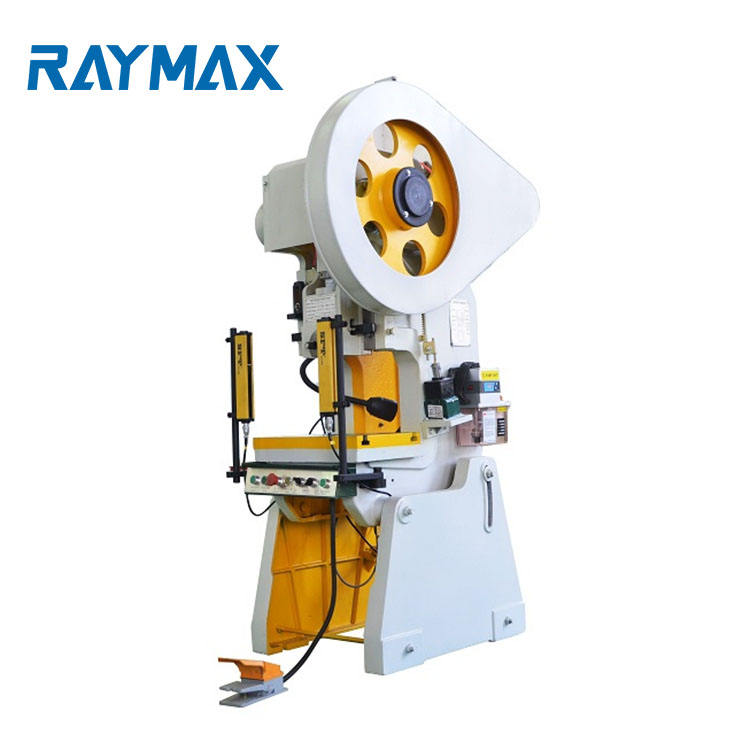 Raymax Stamping ชิ้นส่วนเดสก์ท็อป j23-25 ton บานเกล็ดขนาดเล็ก power pneumatic press punching machine